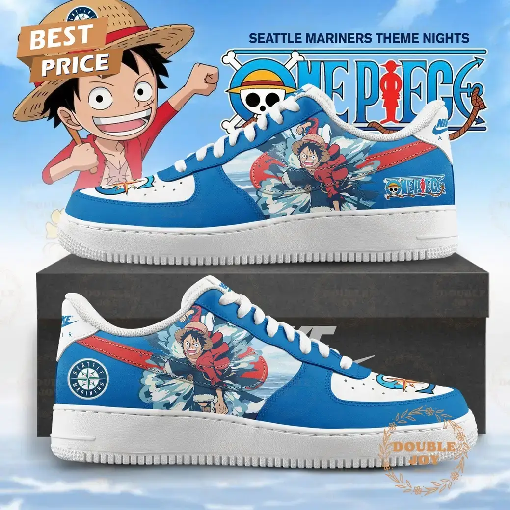 Seattle Mariners Theme Nights One Piece 2025 Air Force 1 Sneakers