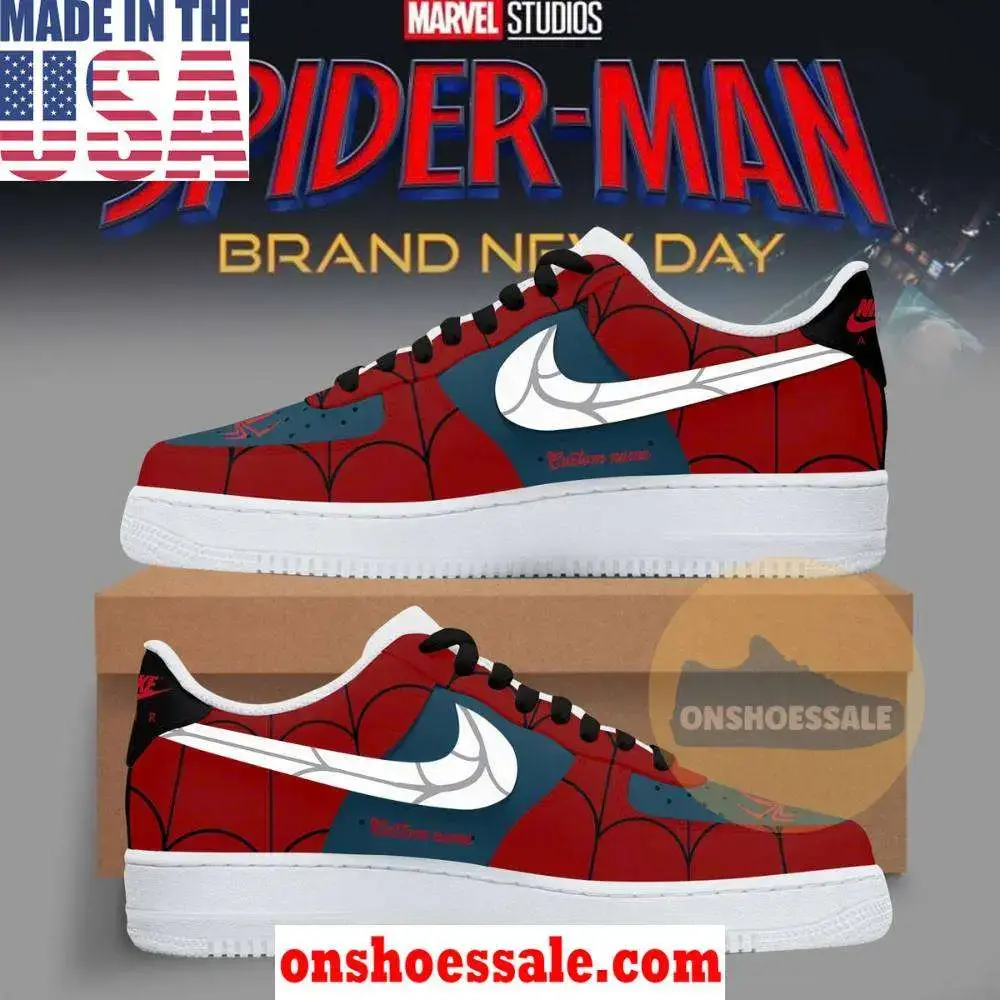 Spider Man Brand New Day 2026 Air Force 1 Shoes, Gift For Fans - Best Gift Shoes