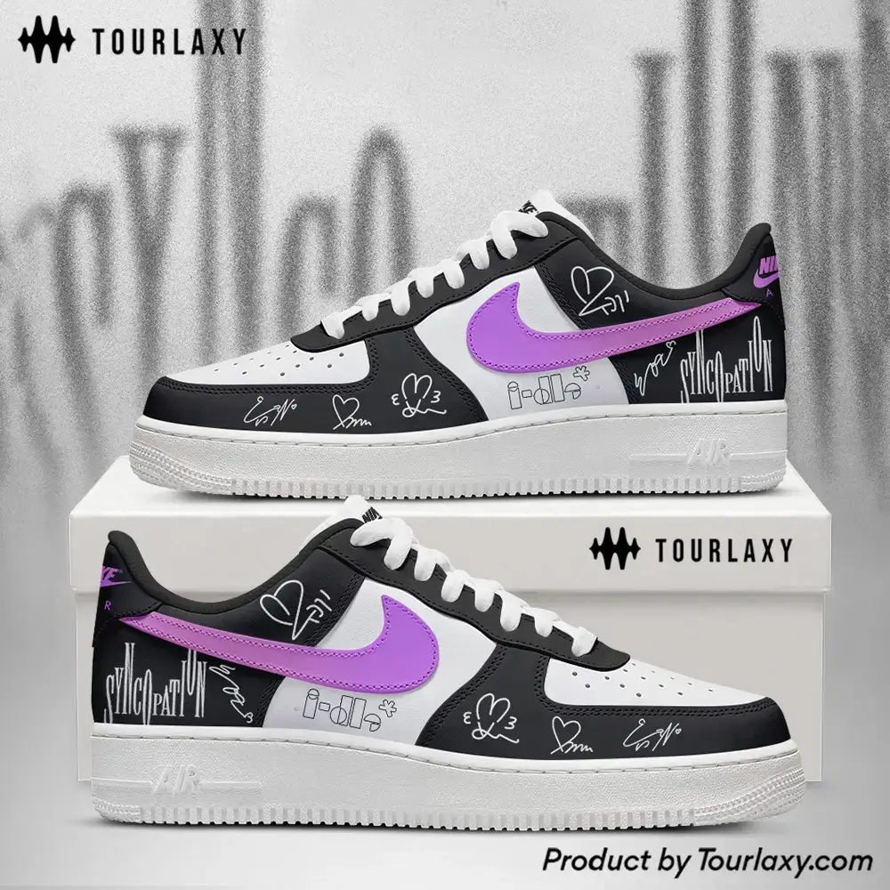 Syncopation I-dle Tour 2026 Air Force 1 Shoes 