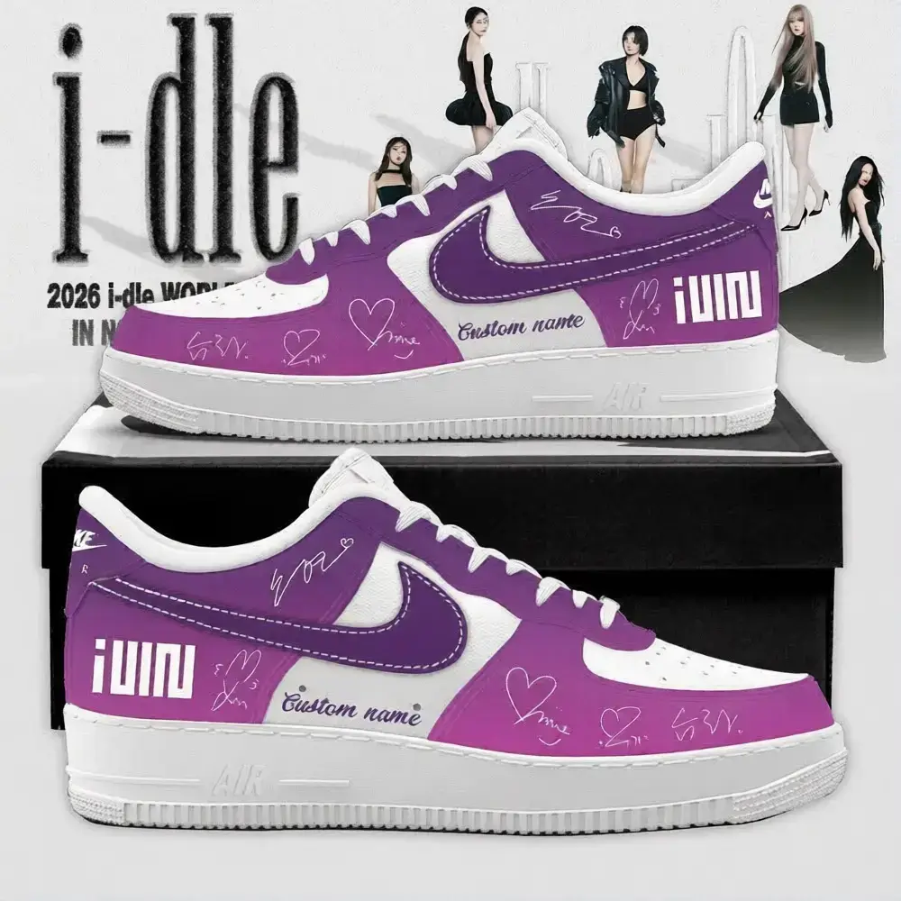 Syncopation I-dle Tour 2026 Air Force 1 Shoes V2 