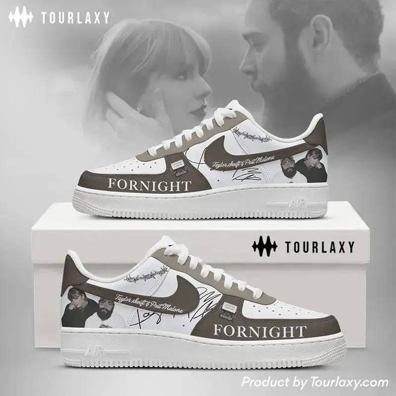 Taylor Swift & Post Malone Air Force 1 Shoes 