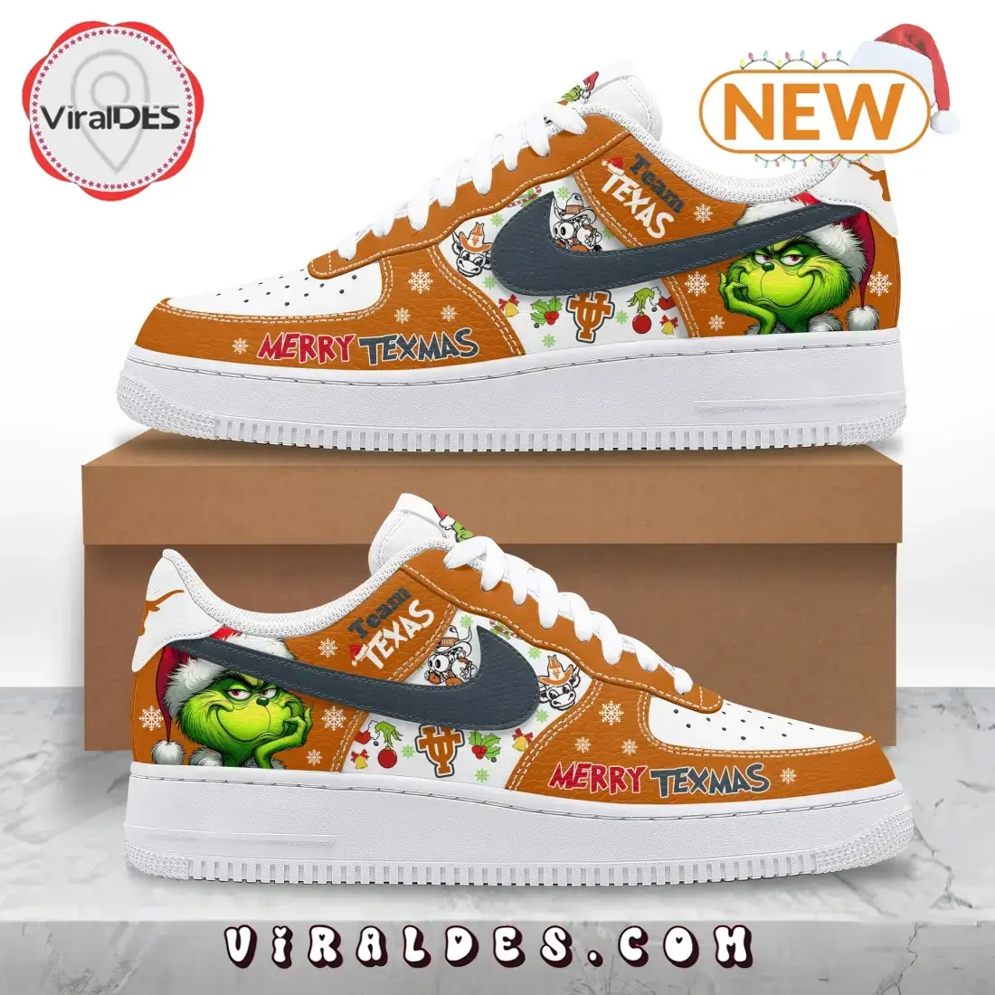 Texas Team - Merry Texmas Christmas Air Force 1