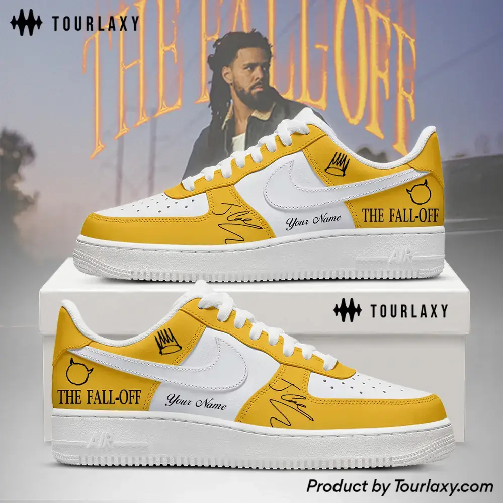 The Fall Off J Cole Tour 2026 Air Force 1 Shoes 2 