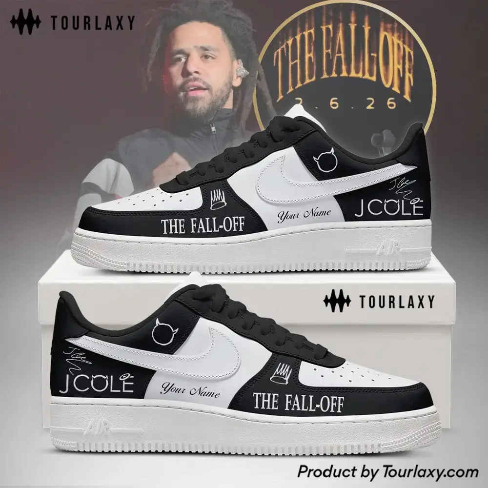The Fall Off J Cole Tour 2026 Air Force 1 Shoes 3 