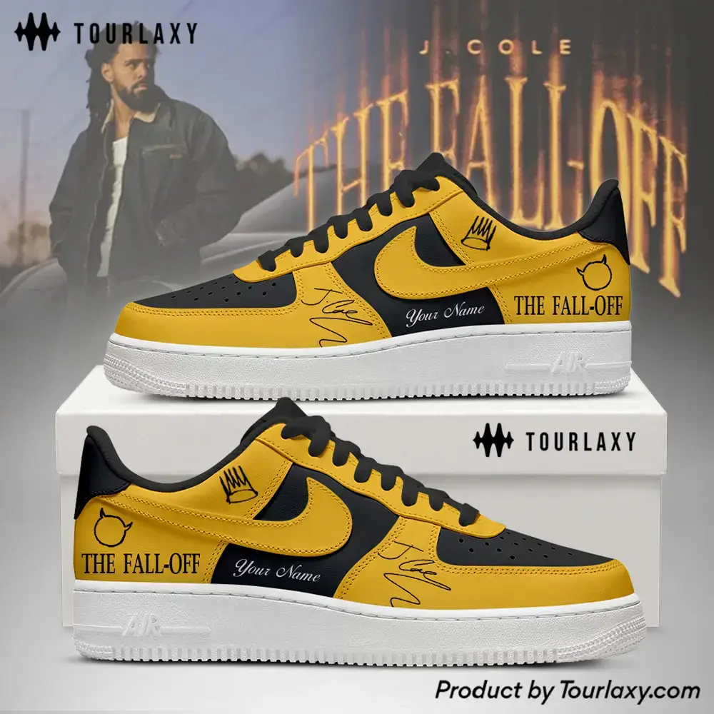 The Fall Off J Cole Tour 2026 Air Force 1 Shoes 