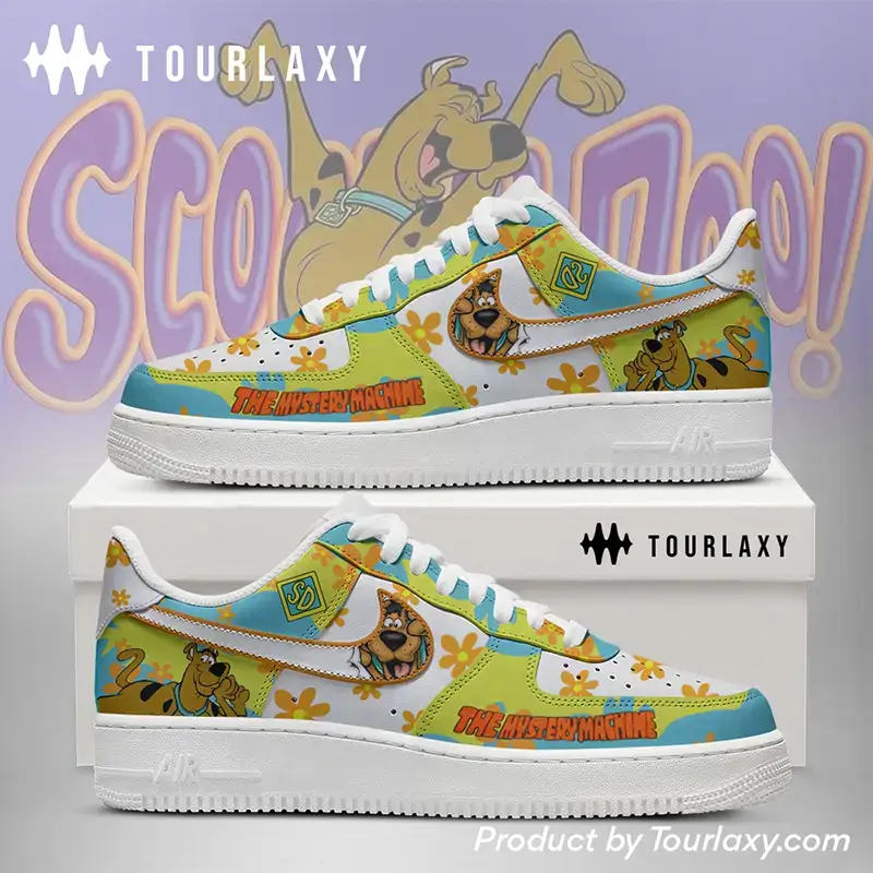 The Mystery Scooby Doo Air Force 1 Shoes 