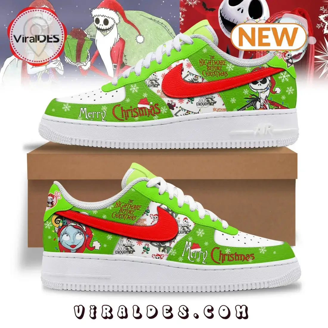The Nightmare Before Christmas - Merry Christmas Air Force 1