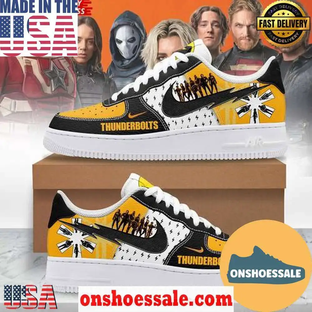 Thunderbolts Marvel Heroes Limited Edition Air Force 1 Sneakers Shoes, Gift For Fans - Best Gift Shoes