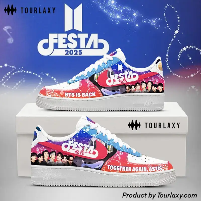 Together Again BTS Air Force 1 Shoes 