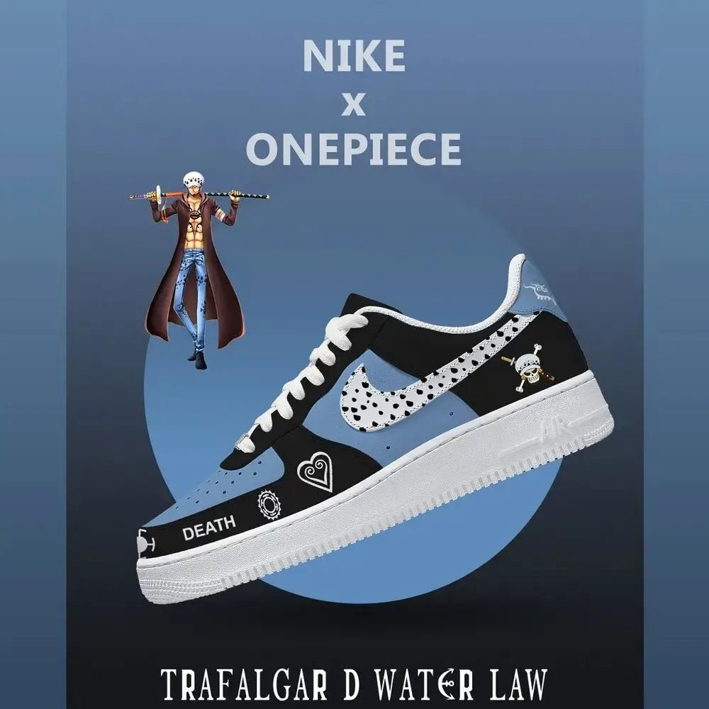 Trafalgar D. Water Law V.4 One Piece Limited Low Top Shoes