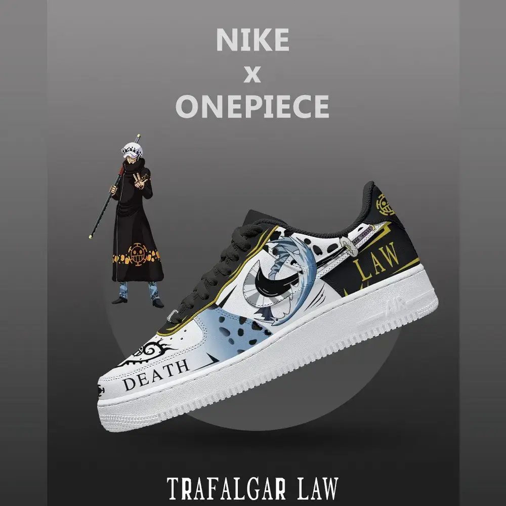Trafalgar D. Water Law V.5 One Piece Limited Low Top Shoes