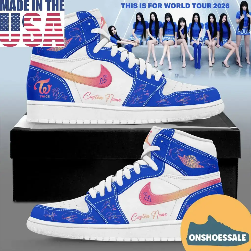 Twice This Is For World Tour 2026 Custom Air Force 1 Shoes - Best Gift Shoes