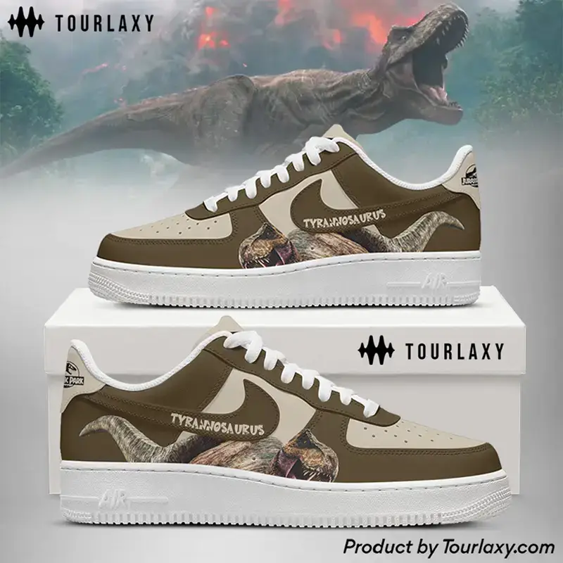 Tyrannosaurus Jurassic Park Air Force 1 Shoes 