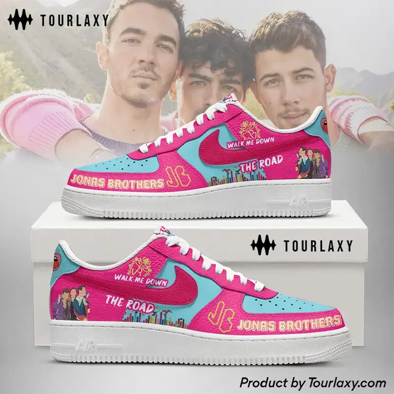 Walk Me Down Jonas Brothers Air Force 1 Shoes 