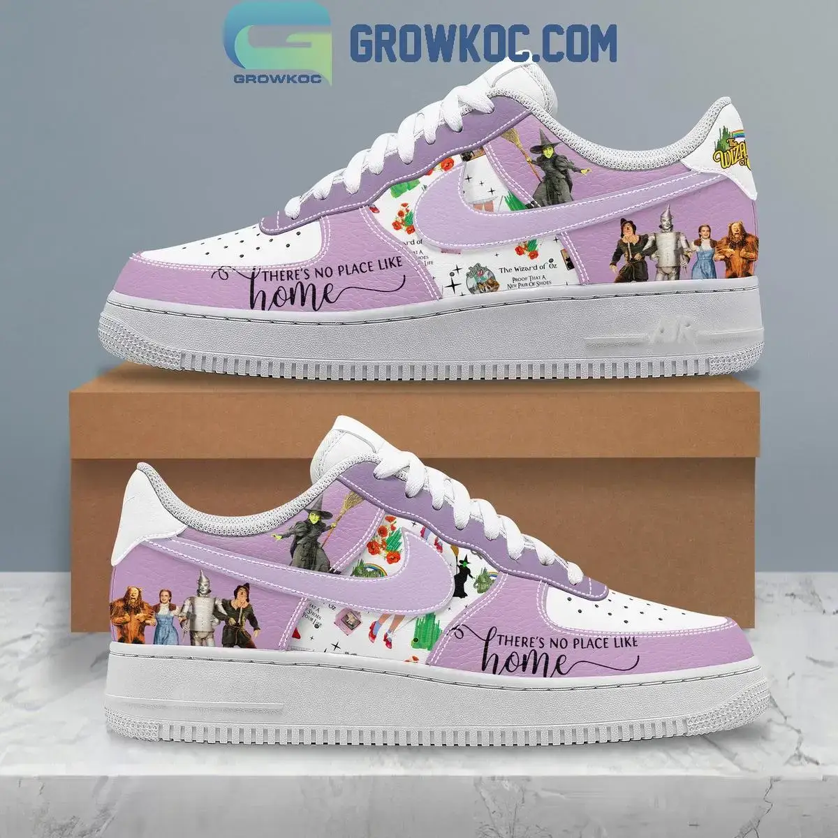 Wizard Of Oz There's No Place Like Home Air Force 1 Shoes