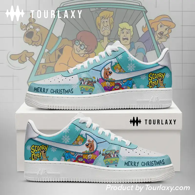 Xmas Scooby Scooby Doo Air Force 1 Shoes 