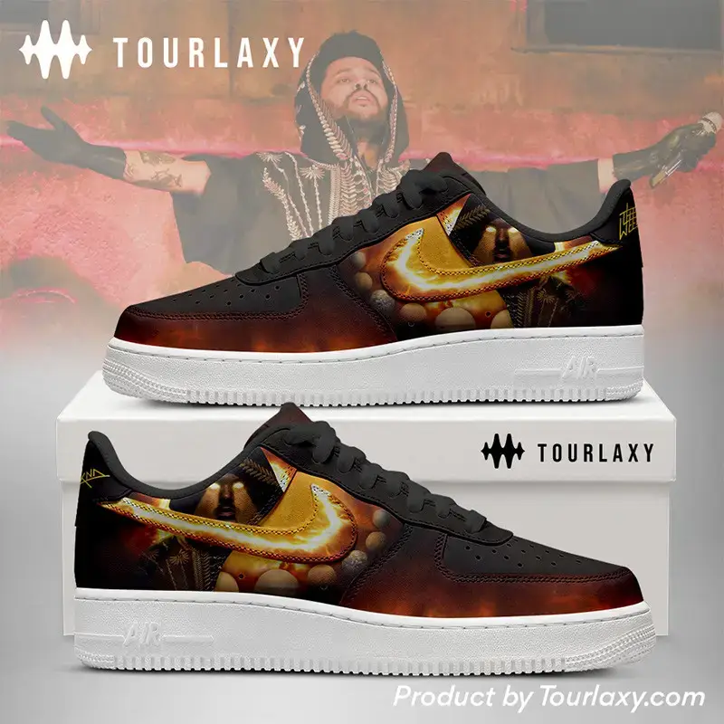 XO Hurry Up Tommorrow Tour Air Force 1 Shoes 
