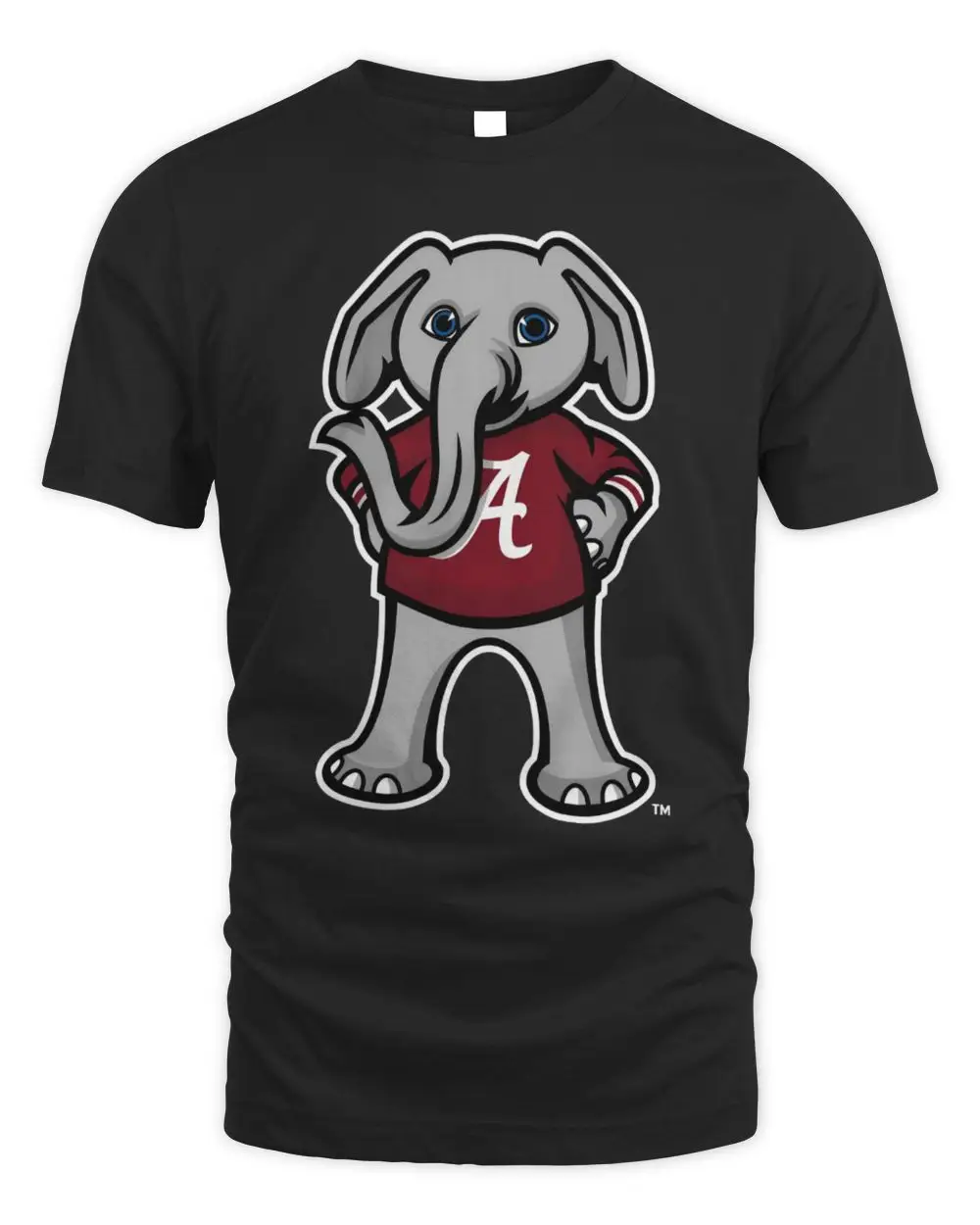 Alabama Crimson Tide Big Al Mascot Classic Logo College Football T-Shirt Alabama Crimson Tide Big Al Mascot Classic Logo College Football T-Shirt - Image 1