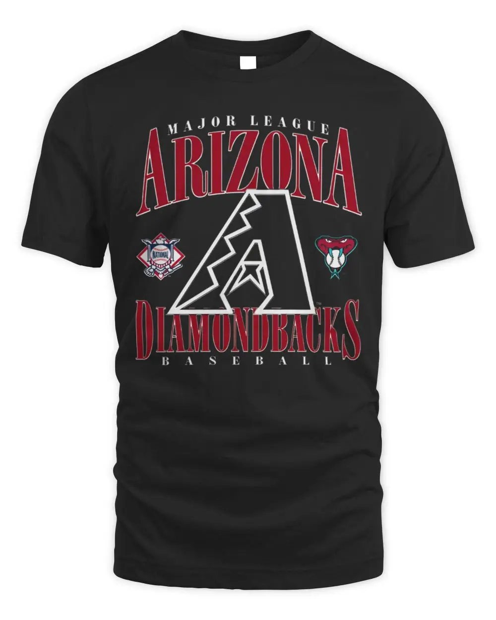 Arizona Diamondbacks Chrome Stack Hoodie Arizona Diamondbacks Chrome Stack Hoodie - Image 1