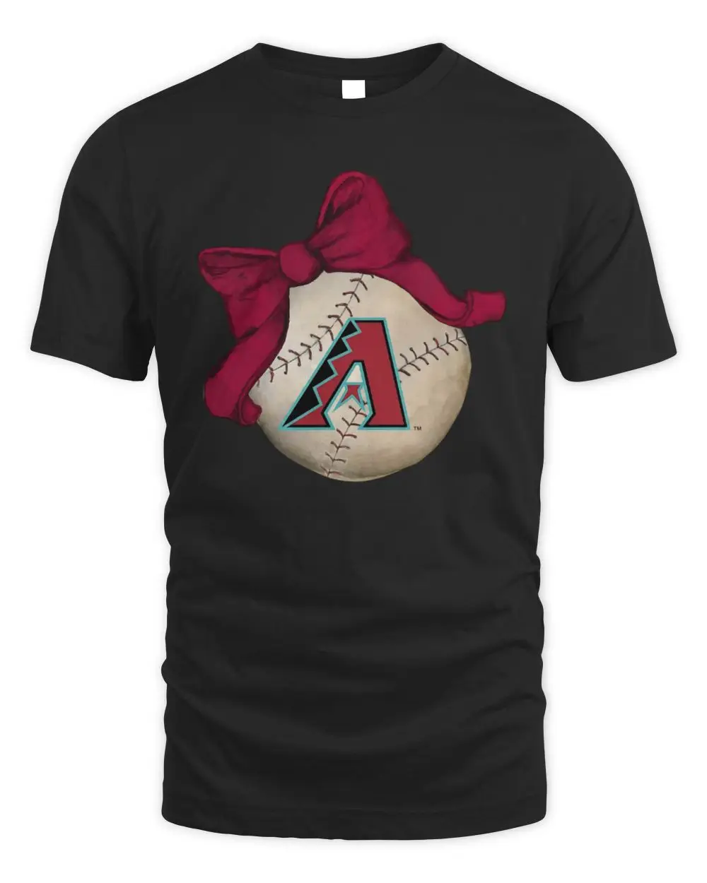Arizona Diamondbacks MLB Bow Baseball Logo Fan Graphic Hoodie