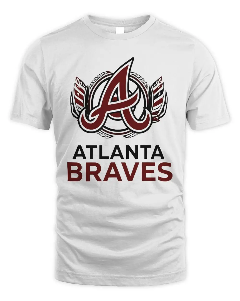 Atlanta Braves Logo Skull Bat Crossed Baseball Hoodie Sweatshirt