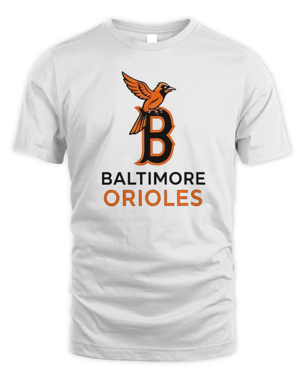 Baltimore Orioles Logo Skull Bat Crossed Baseball Hoodie Sweatshirt