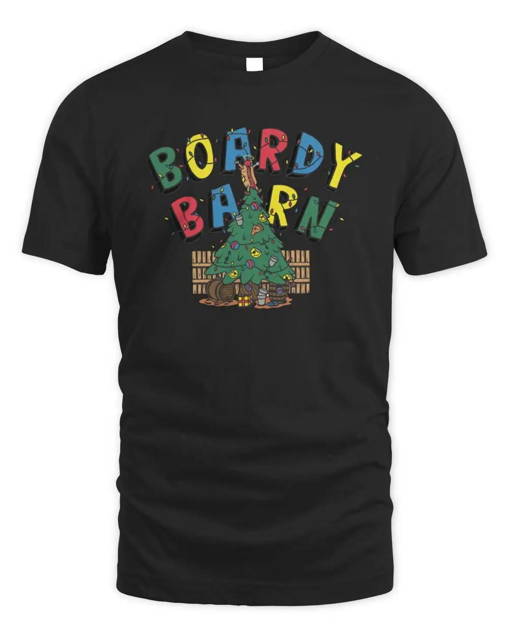 Boardy Barn Merry Christmas Tee