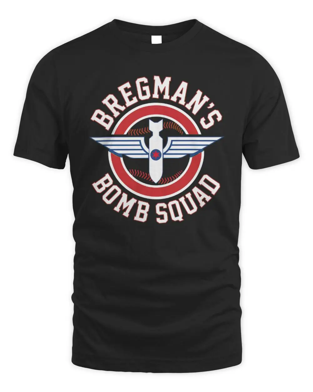 Bregman's Bomb Squad Alex Bregman Chicago Cubs Baseball Player Wings Bomb Logo Hoodie
