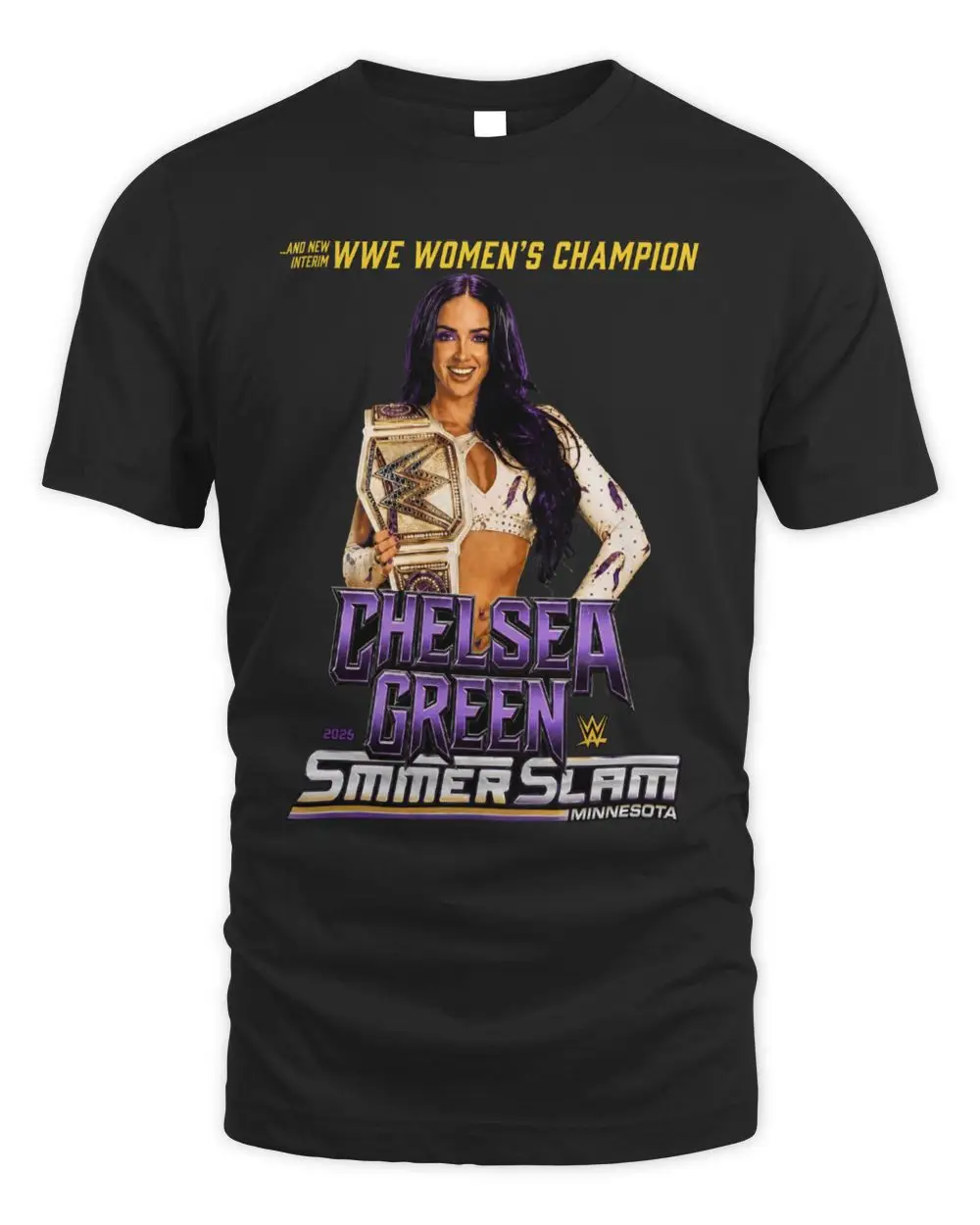Chelsea Green SummerSlam 2026 Interim WWE Women's Champion T-Shirt