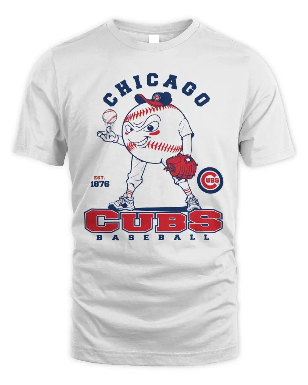 Chicago Cubs Starter Baseball Character T-Shirt