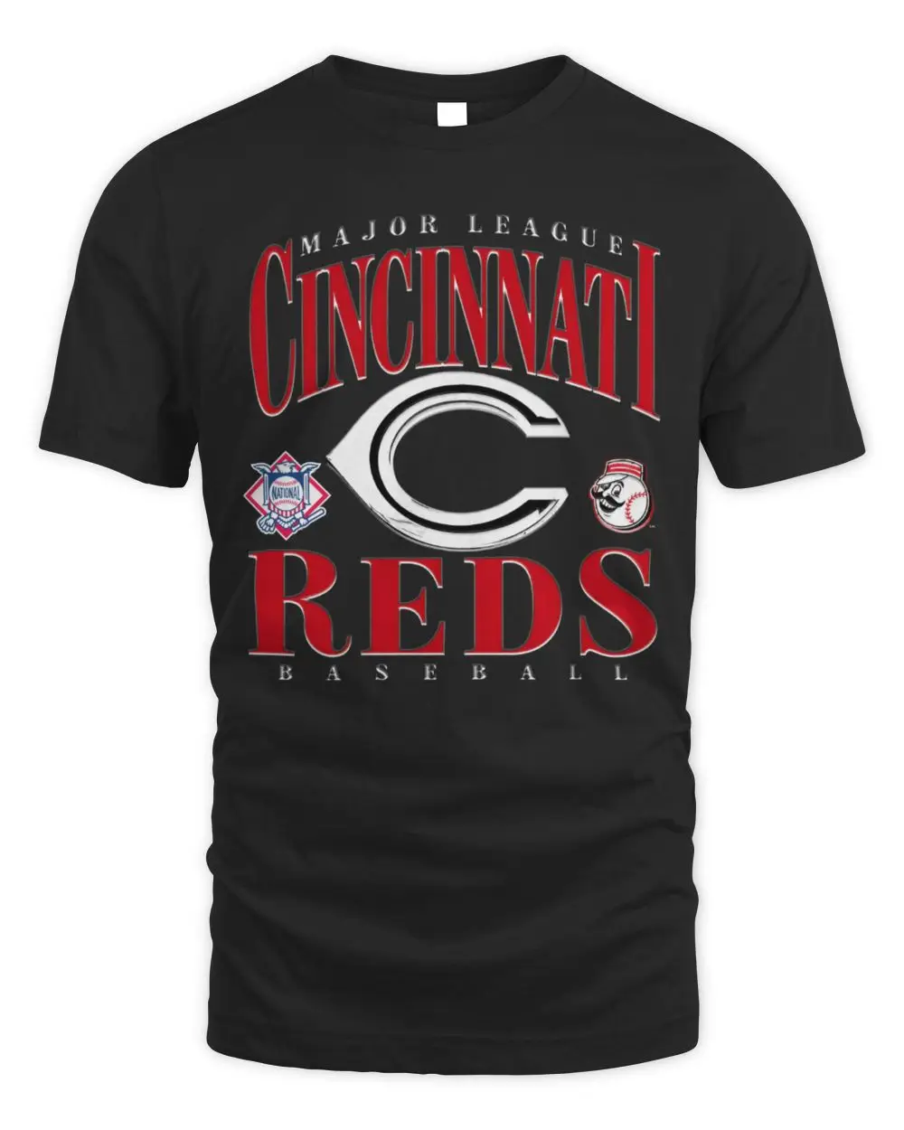 Cincinnati Reds Chrome Stack Shirt Cincinnati Reds Chrome Stack Shirt - Image 1