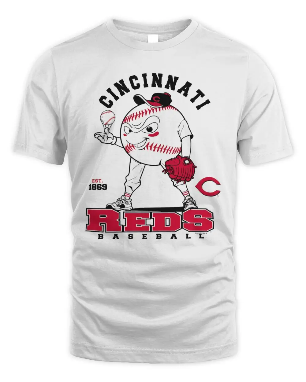 Cincinnati Reds Starter Baseball Character T-Shirt