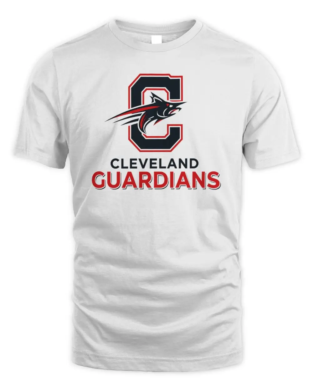 Cleveland Guardians Logo Skull Bat Crossed Baseball Shirt