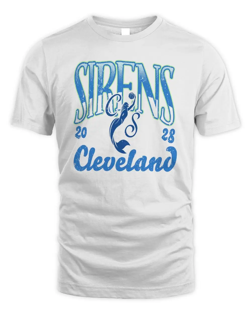 Cleveland Sirens 2028 WNBA Basketball Team Mermaid Mascot Hoodie