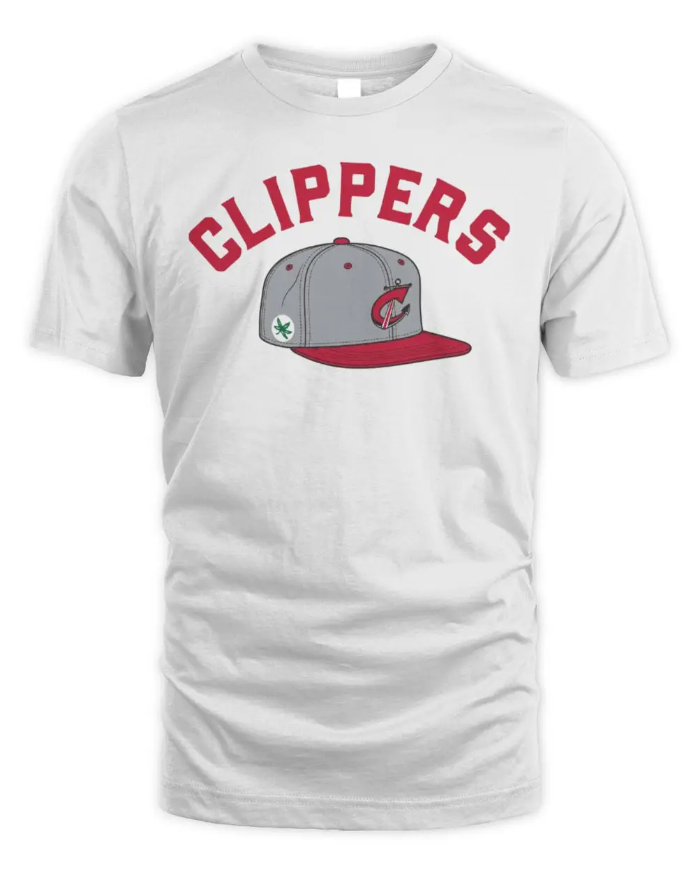 Columbus Clippers Minor League Baseball Team Cap Logo Graphic Hoodie