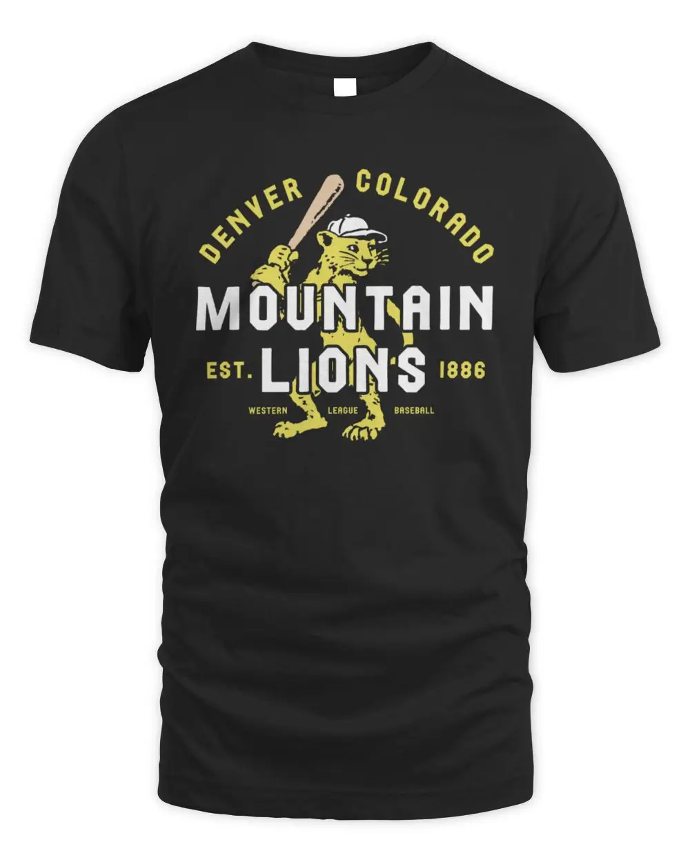 Denver Mountain Lions Colorado Vintage Tee