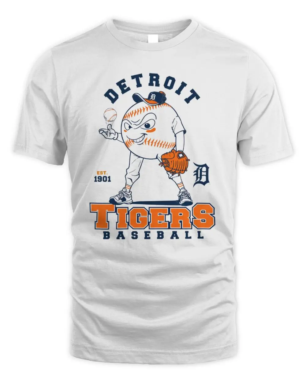 Detroit Tigers Starter Baseball Character T-Shirt