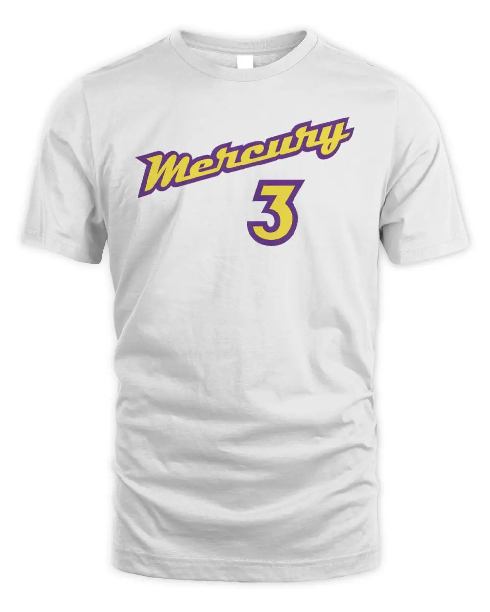Diana Taurasi White Phoenix Mercury Vintage Name & Number T-Shirt