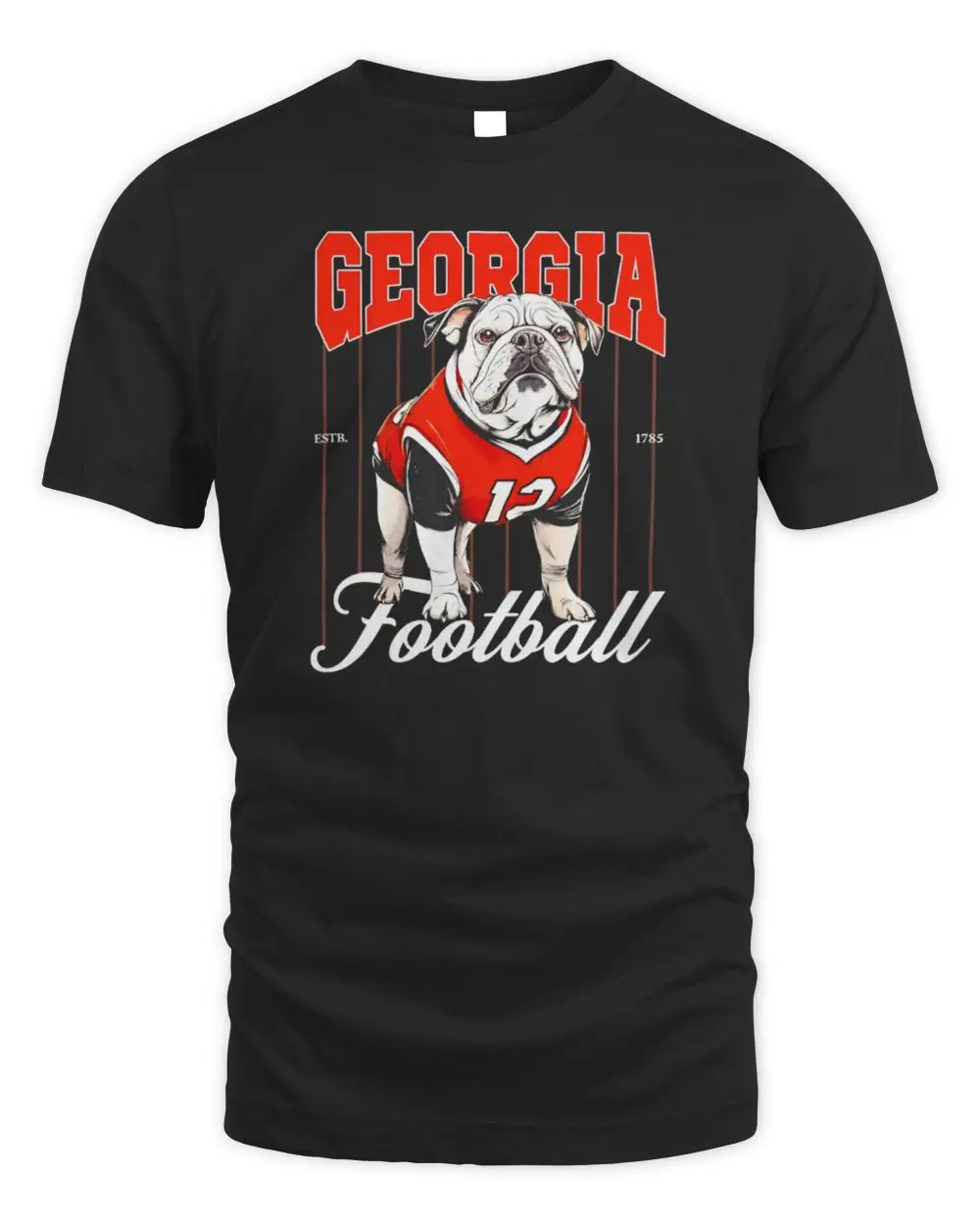 Georgia Bulldogs Mascot Football Estb 1785 Hoodie Sweatshirt
