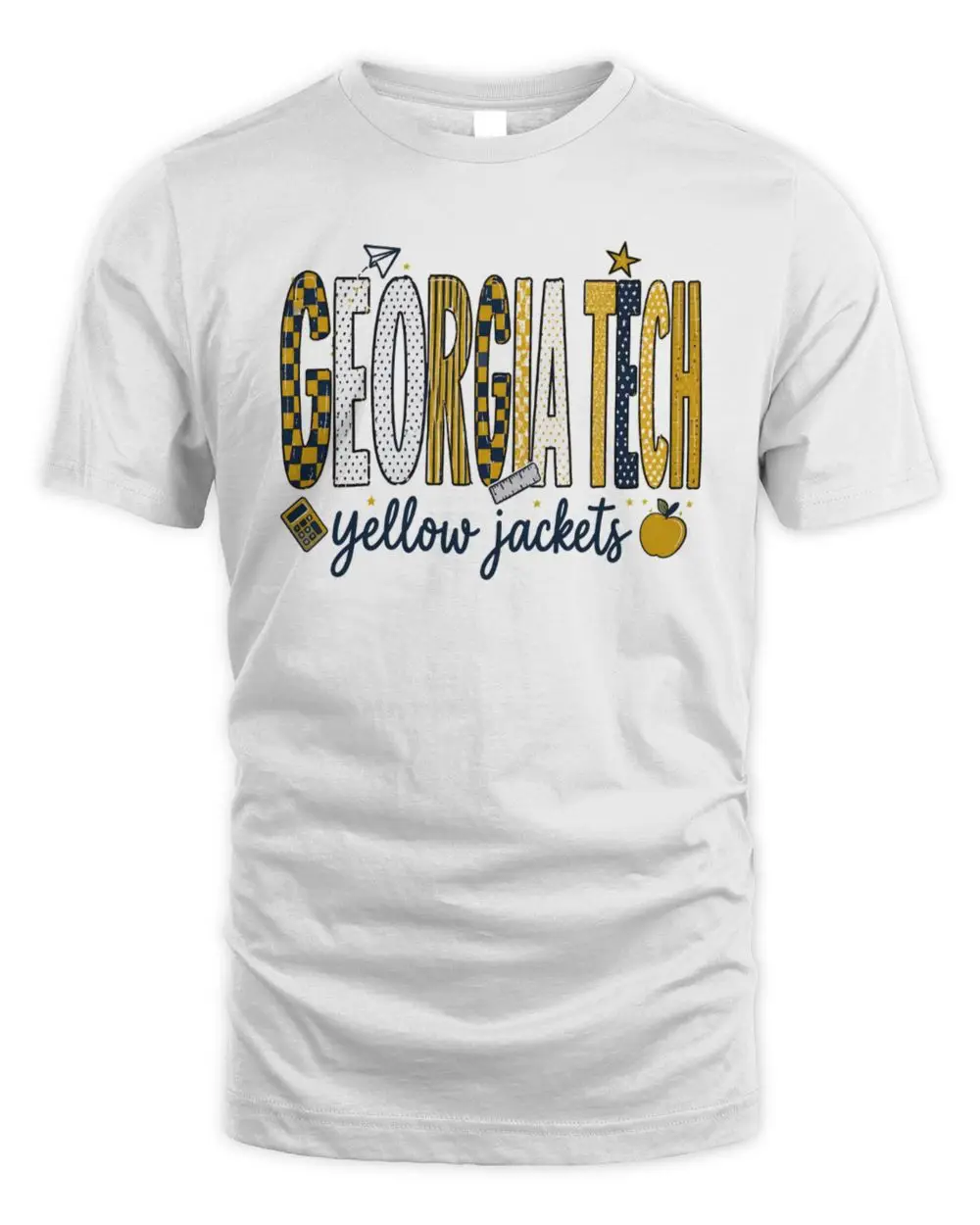 Georgia Tech Yellow Jackets Unisex Teacher Game Day T-Shirt