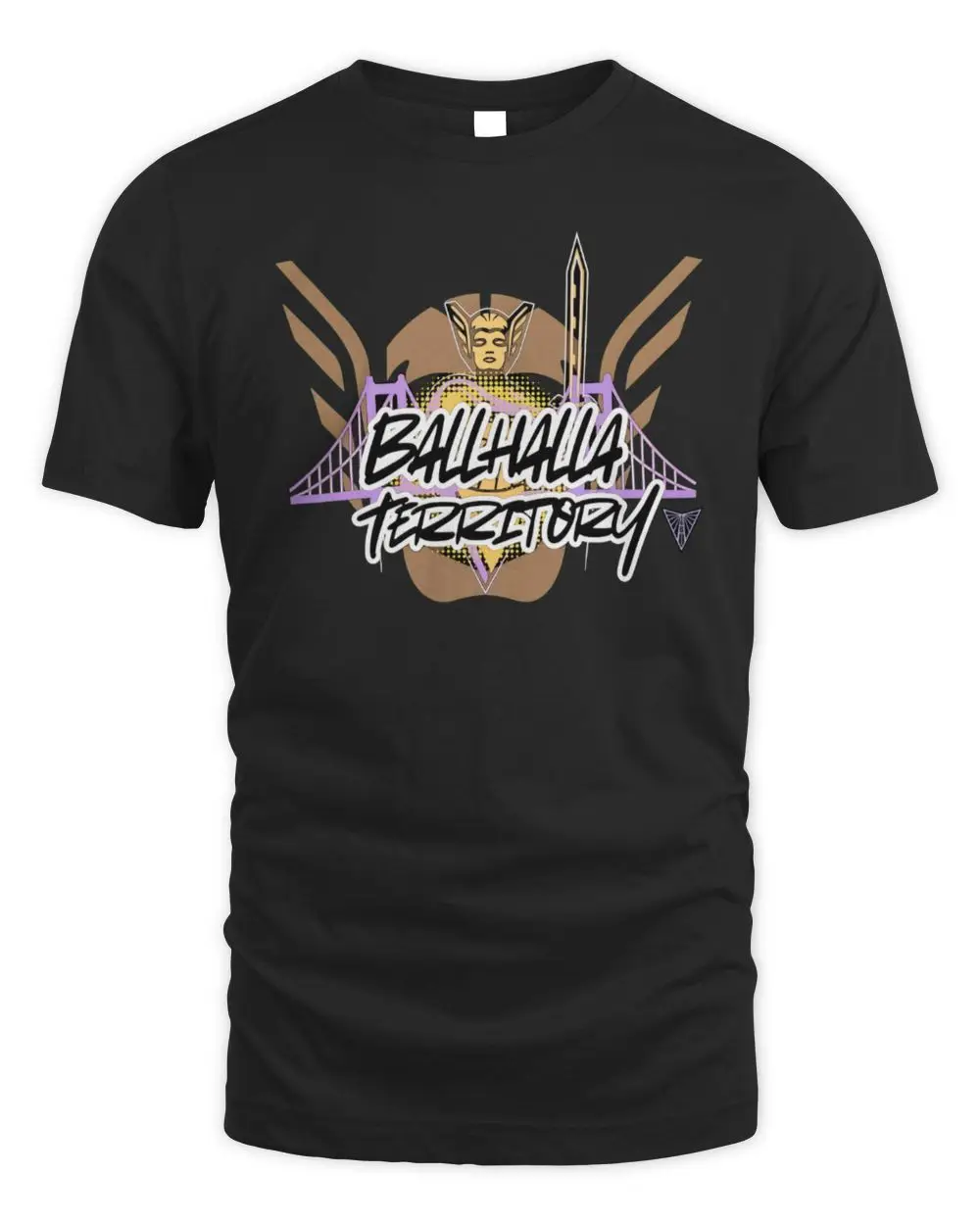 Golden State Valkyries Ballhalla Territory 2026 Logo T-Shirt
