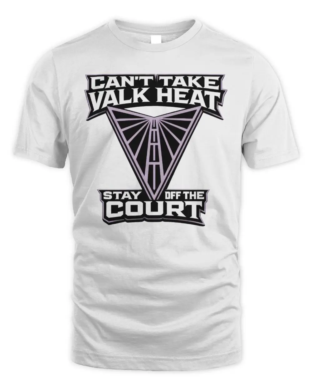 Golden State Valkyries Can’t Take Valk Heat Stay Off The Court White WNBA 2026 T-Shirt