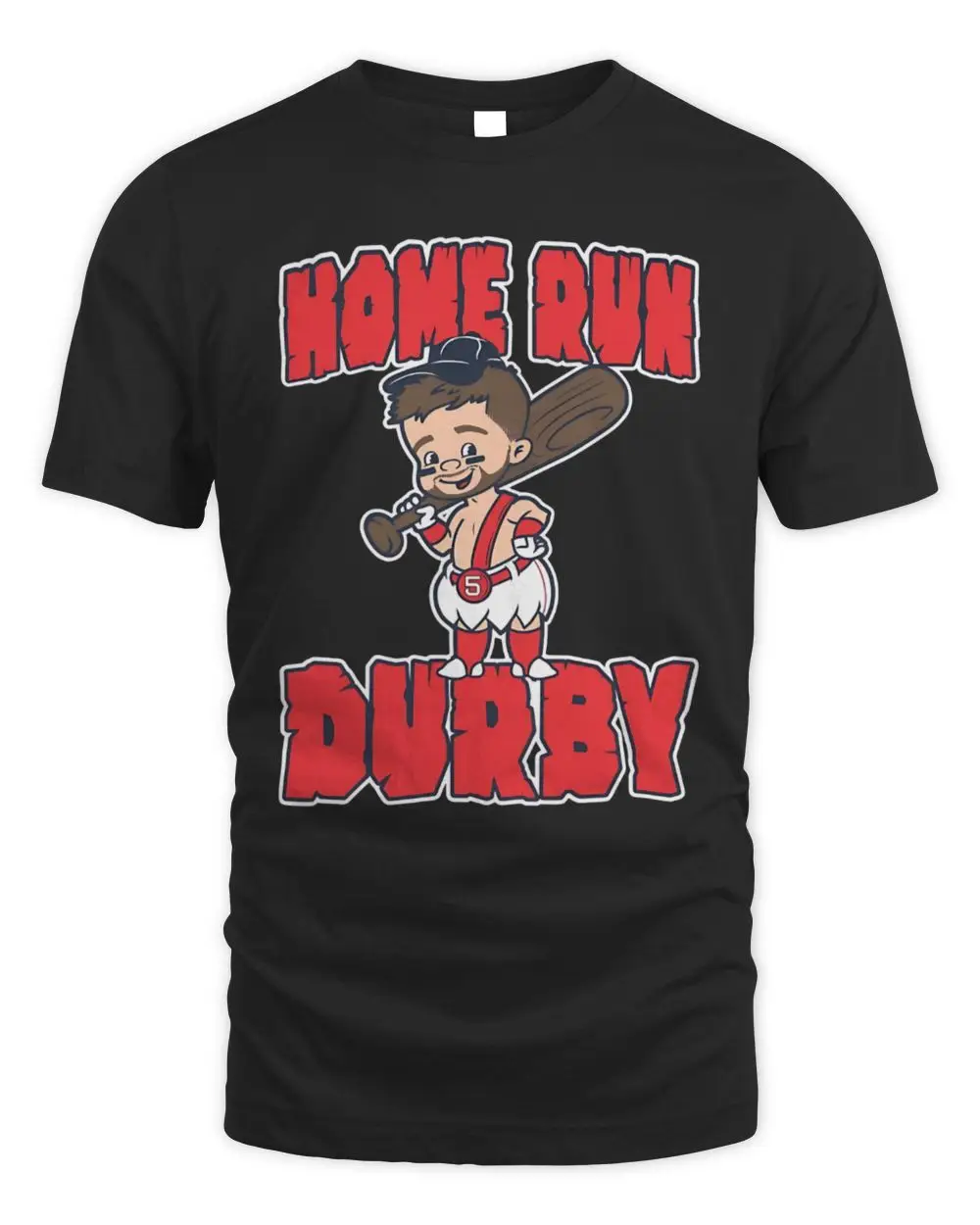 Home Run Durby Section 10 Playful Caricature Graphic Hoodie