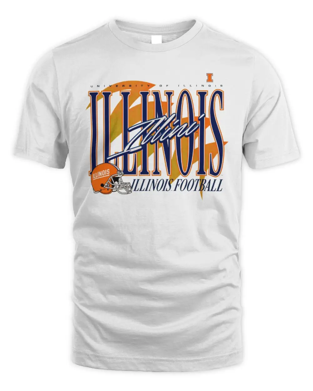 Illinois Fighting Illini Stadium Football Tee