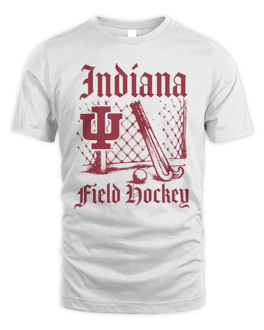 Indiana Hoosiers Field Hockey Retro Graphic Hoodie
