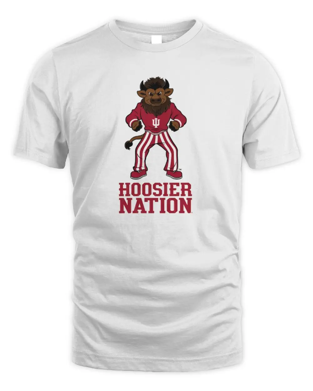 Indiana Hoosiers Hoosier The Bison Hoosier Nation Sand T-Shirt