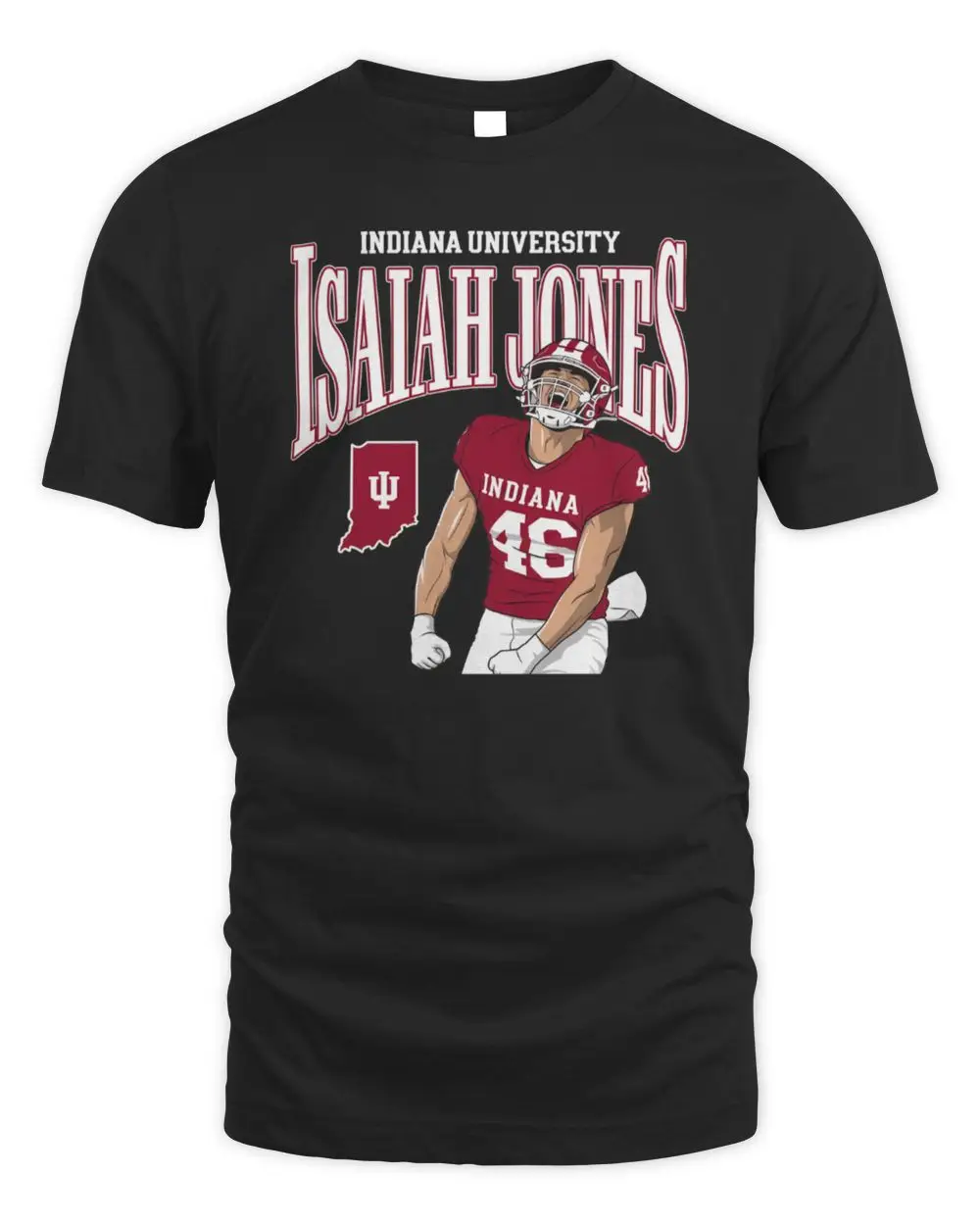Isaiah Jones Indiana Cardinal Exclusive Official Hoodie