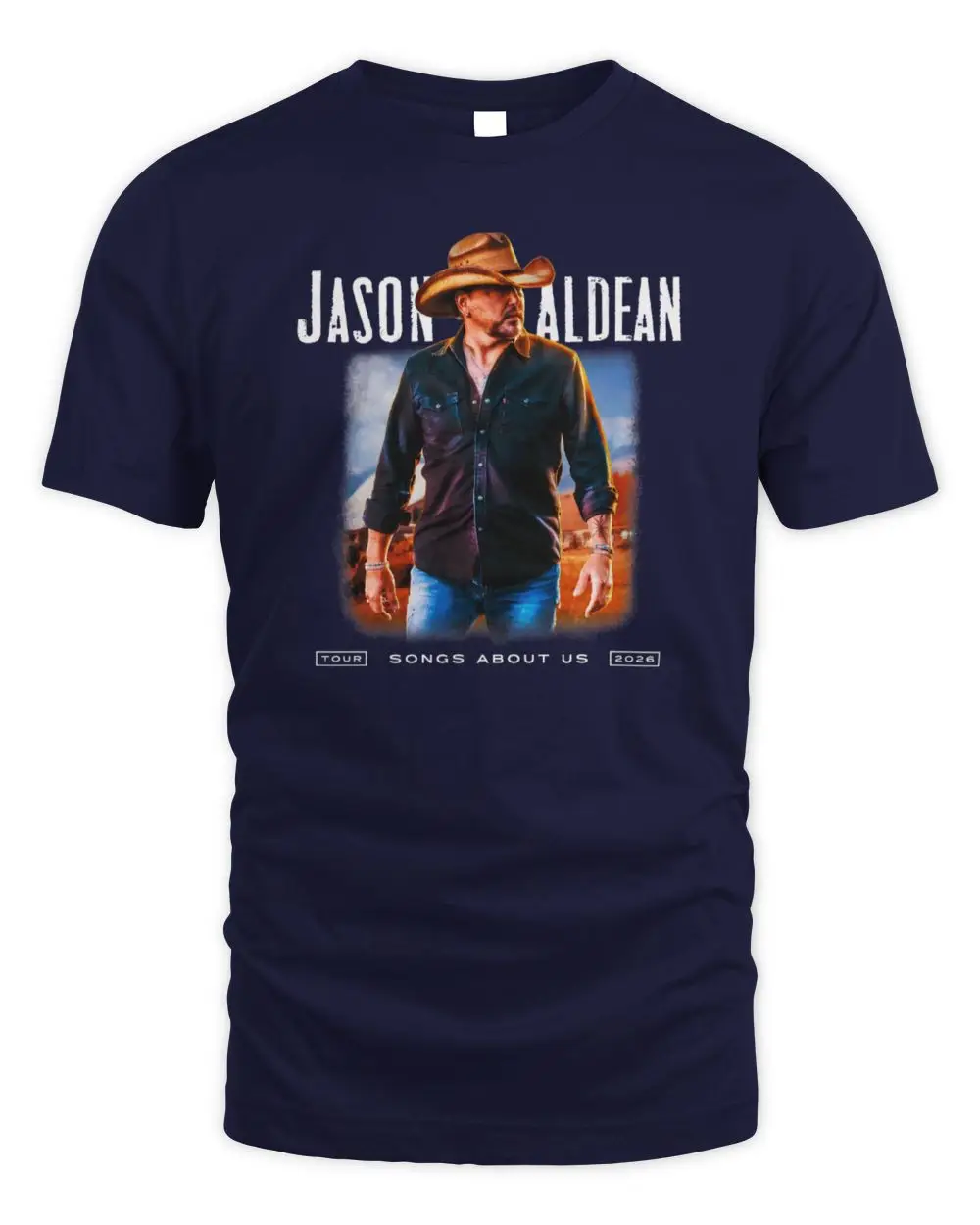Jason Aldean Tour Merch Songs About Us Tour 2026 Photo Hoodie