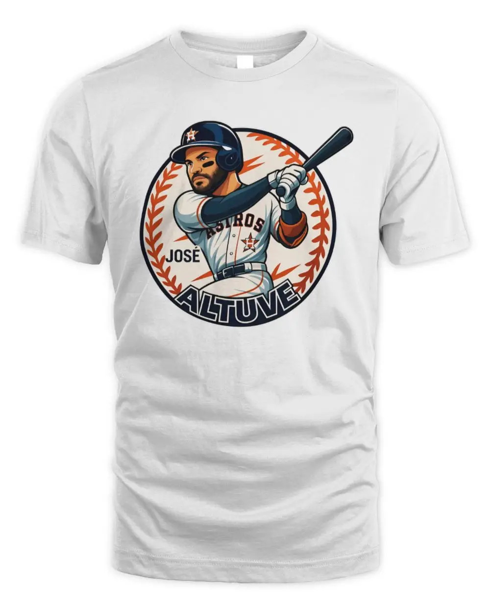Jose Altuve Houston Astros Caricature Shirt