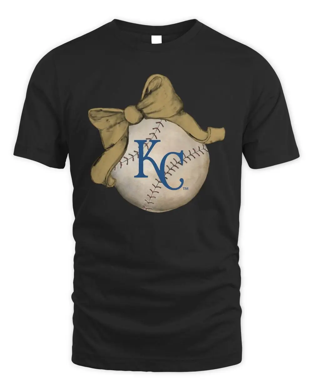 Kansas City Royals MLB Bow Baseball Logo Graphic Hoodie